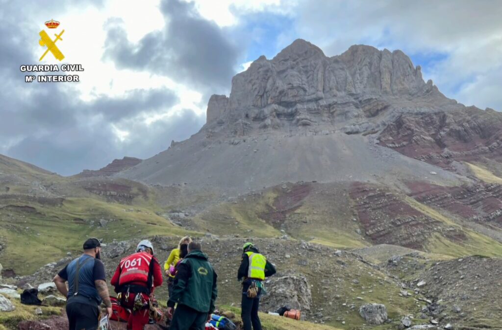 Rescate de Montañero fallecido en la provincia de Huesca
