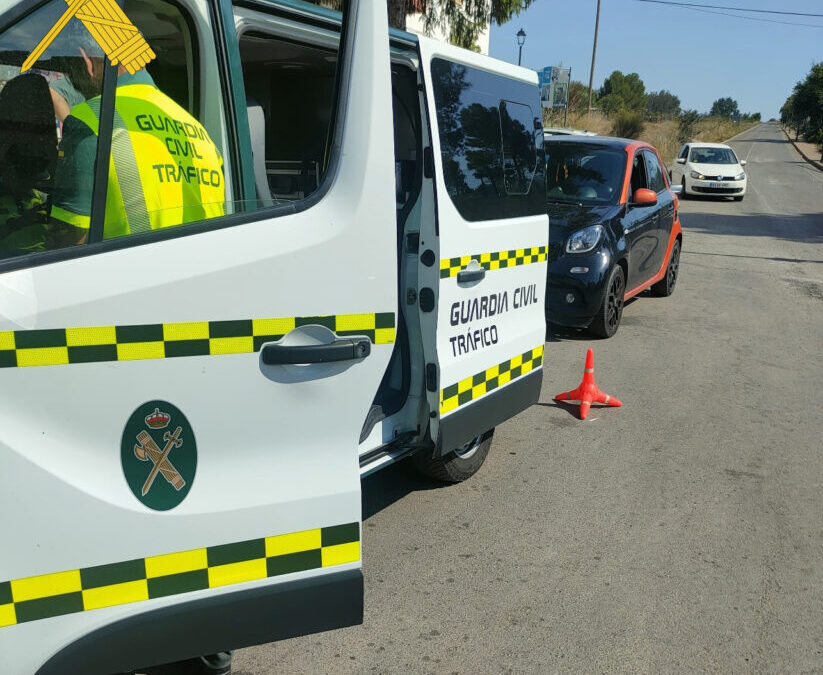La Guardia Civil de Teruel sorprende a un conductor multirreincidente en delitos contra la seguridad vial, conduciendo su vehículo, teniendo retirado el permiso de conducción por resolución judicial