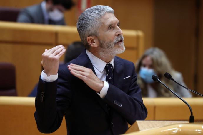 Marlaska asegura que reformarán la Ley de Seguridad Ciudadana a pesar del malestar de los agentes y de las movilizaciones
