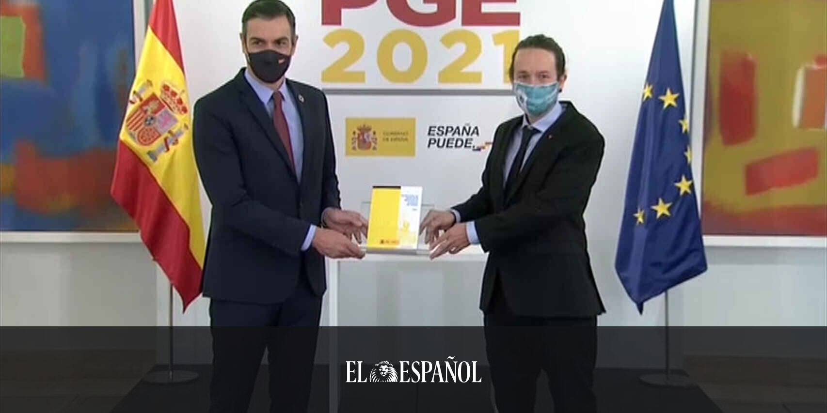 Presupuestos Generales del Estado Pedro Sanchez Pablo Iglesias